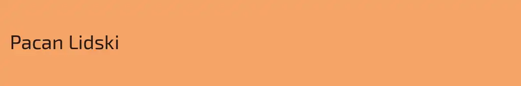 Pacan Lidski